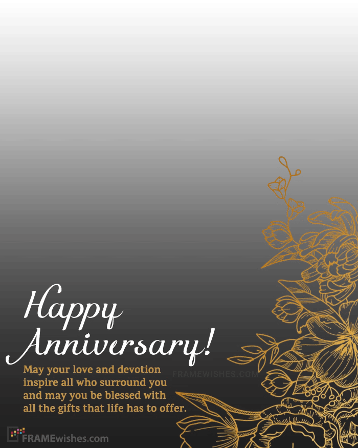 Free Anniversary Photo Frames Editing