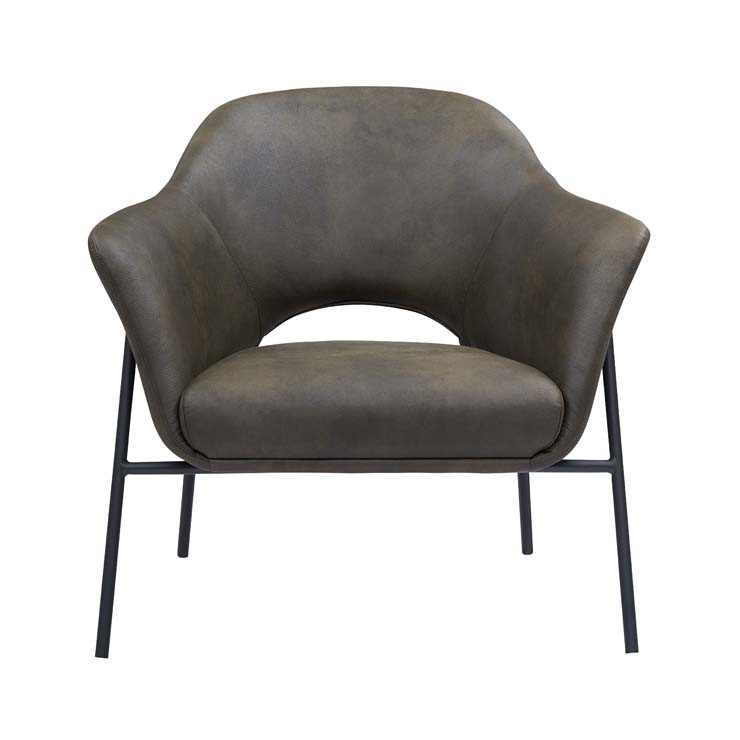 Vittoria Metal Leg Occasional Chair Framework Office Furniture