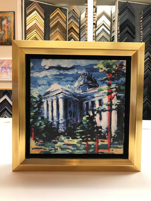 Canvas Repair, Chapel Hill, NC Frameworks Gallery and Frame Design