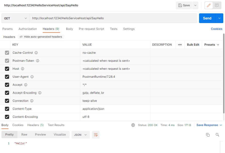 REST Endpoint für ServiceMethoden