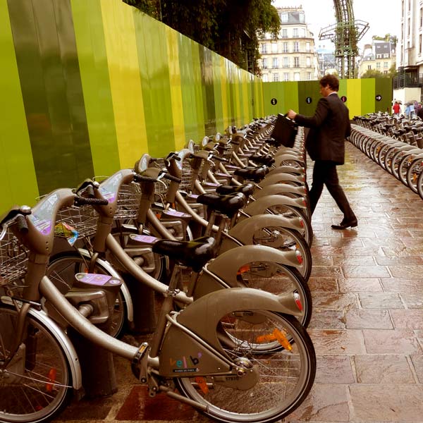 レンタル自転車VELIB'でパリを走る＊使い方,料金,アプリ等