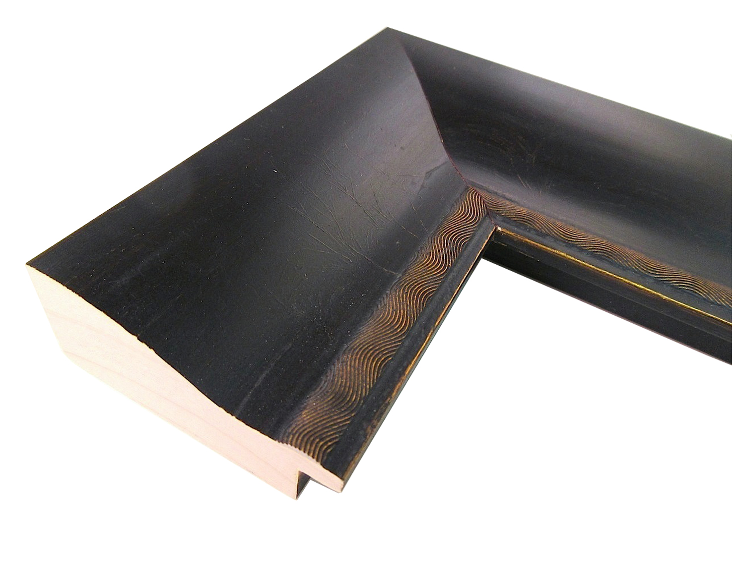 21/2 Inch Wide Ornate Picture Frame Moulding in Lengths Style