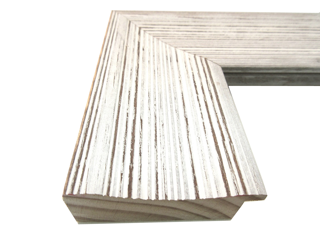 23/4 Inch Wide Rustic White Picture Frame Moulding in Lengths Style 8675L Framing 4 Yourself