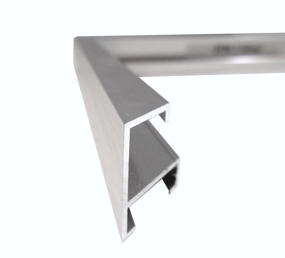 7/16 inch Wide Silver Metal Custom Cut Picture Frame 9301 Framing