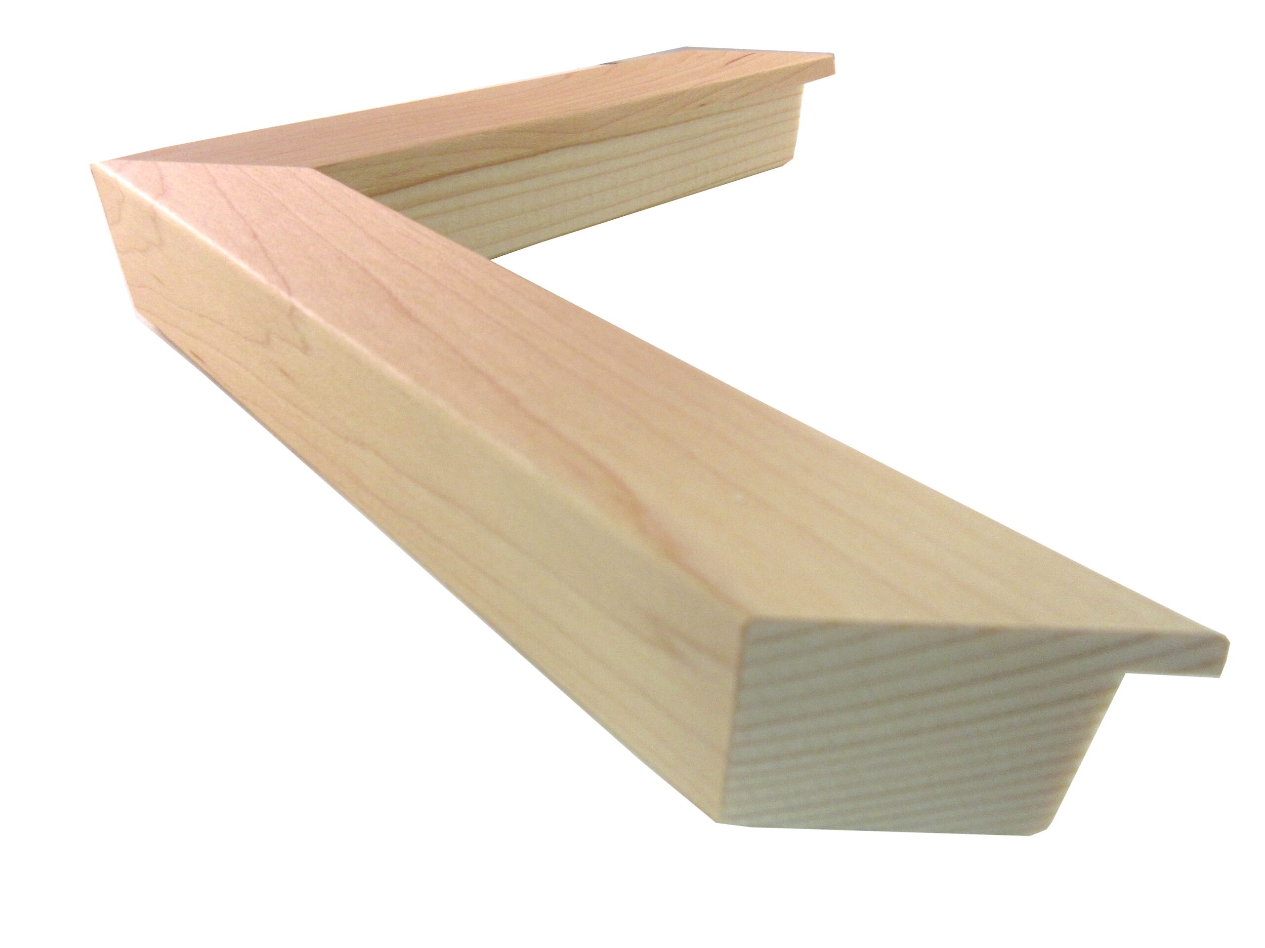 13/16 Inch Wide Natural Maple Picture Frame Moulding in Lengths Style 3030007R Framing 4