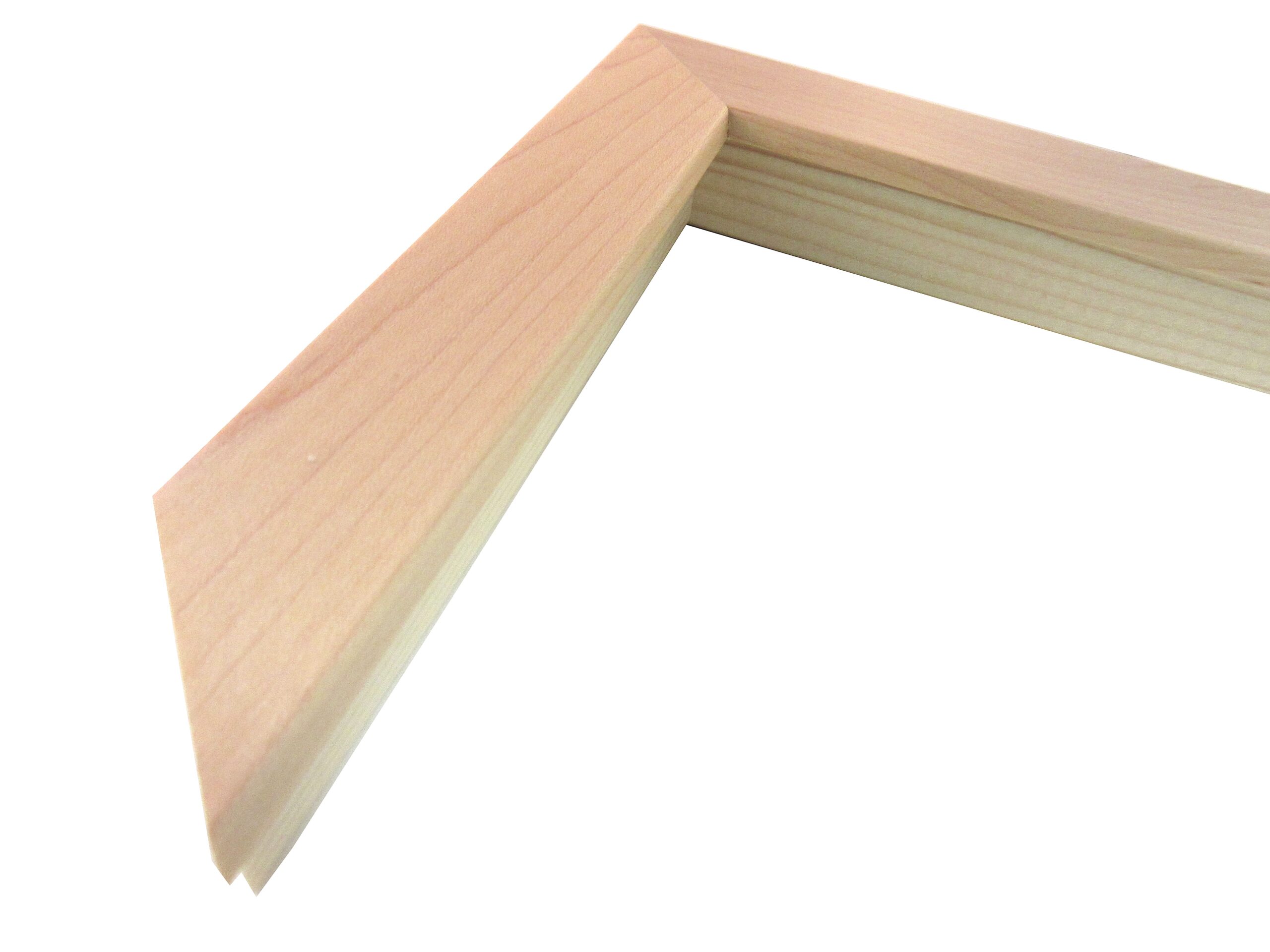 13/16 Inch Wide Natural Maple Picture Frame Moulding in Lengths Style 3030007R Framing 4