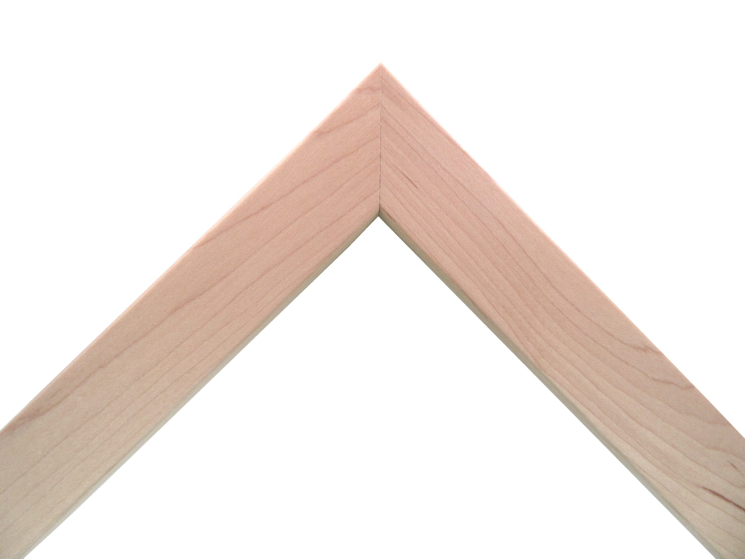 13/16 Inch Wide Natural Maple Picture Frame Moulding in Lengths Style 3030007R Framing 4