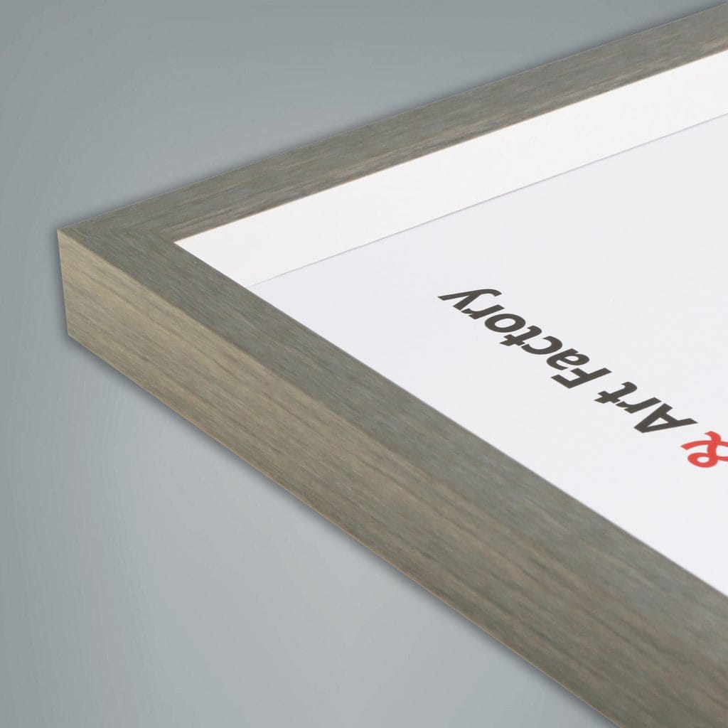 Slim Box Frame Grey Shadow Box Frames Cape Town