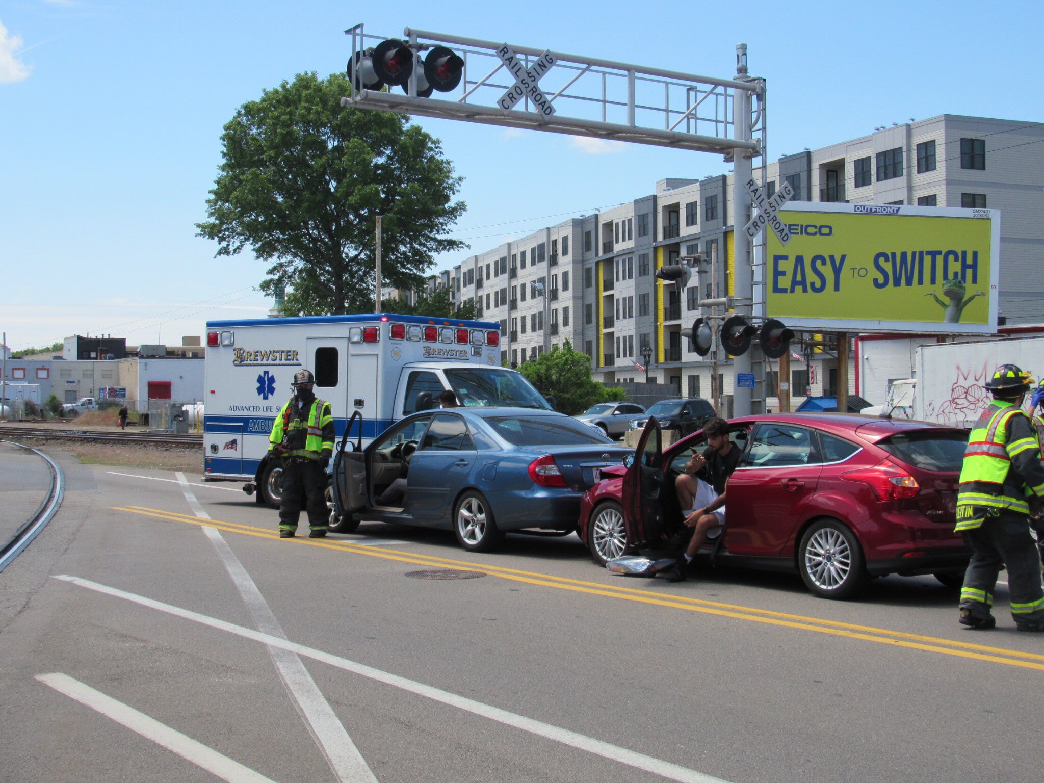 UPDATED 2 Transported To Framingham Union After Route 135 Crash