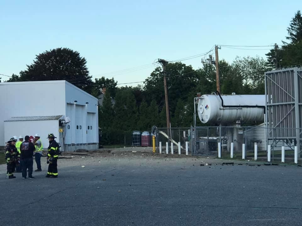 UPDATED Industrial Explosion in Ashland; Homes Evacuated on Trio Of