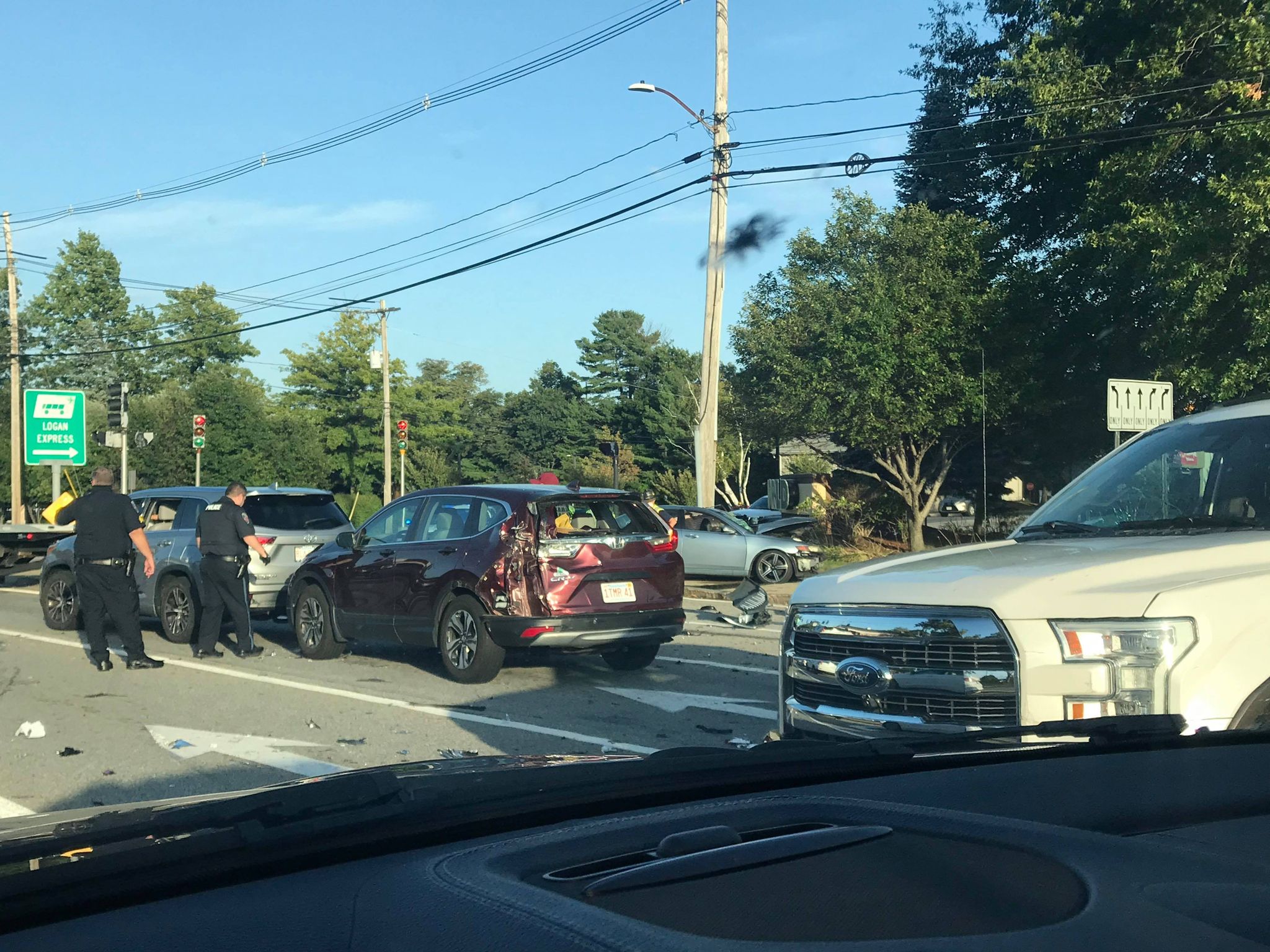 Police Investigating MultiVehicle Crash on Route 30 Framingham Source