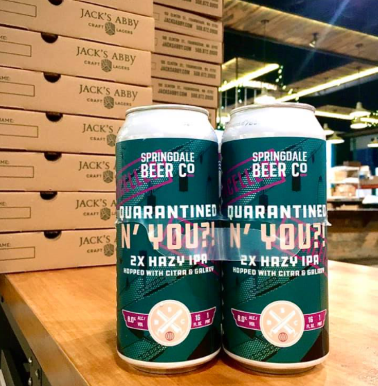 Jack's Abby Serving Up Springdale's Quarantine Brew Framingham Source