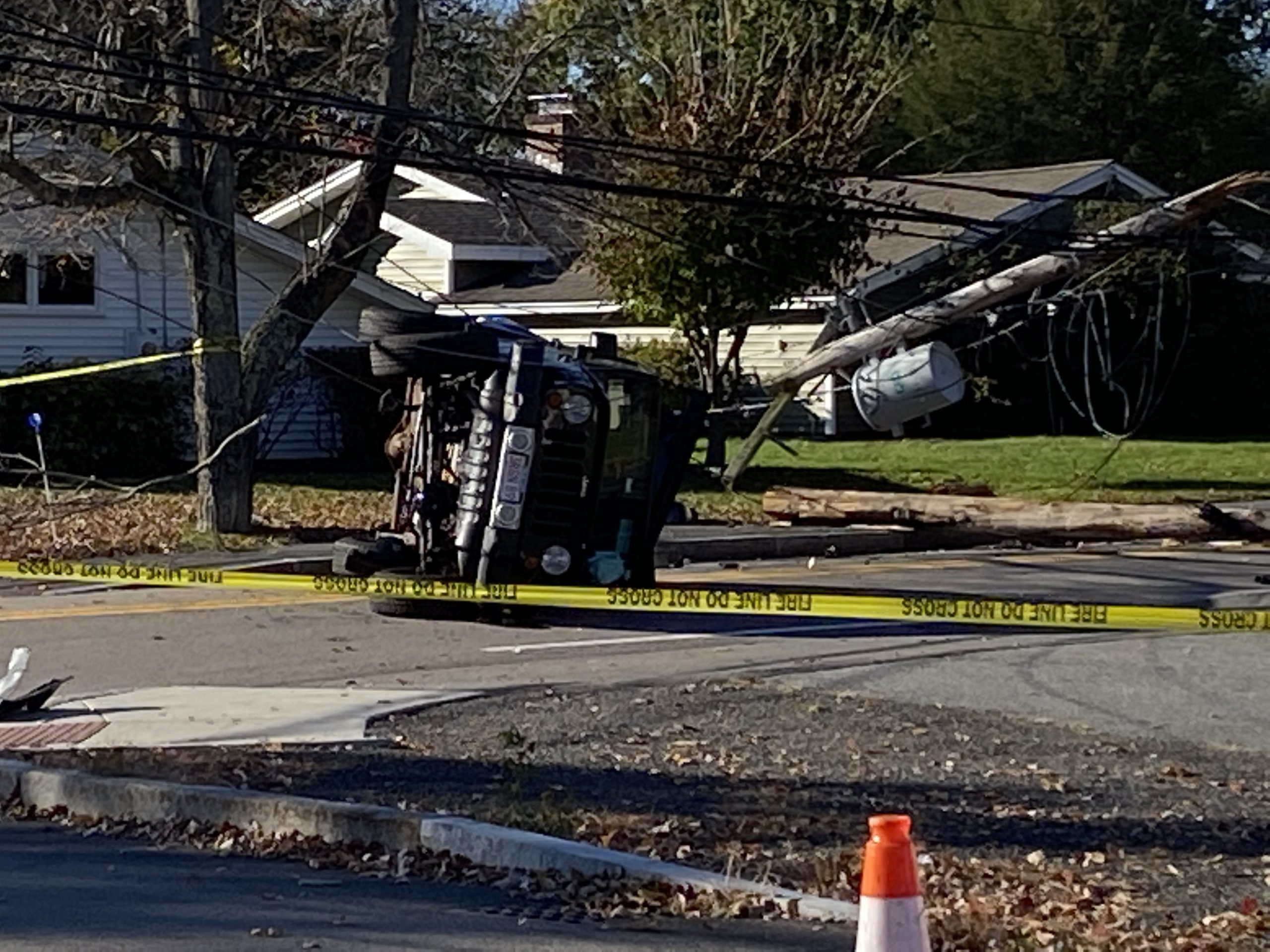 UPDATED Rollover Crash Closes Beacon Street Framingham Source