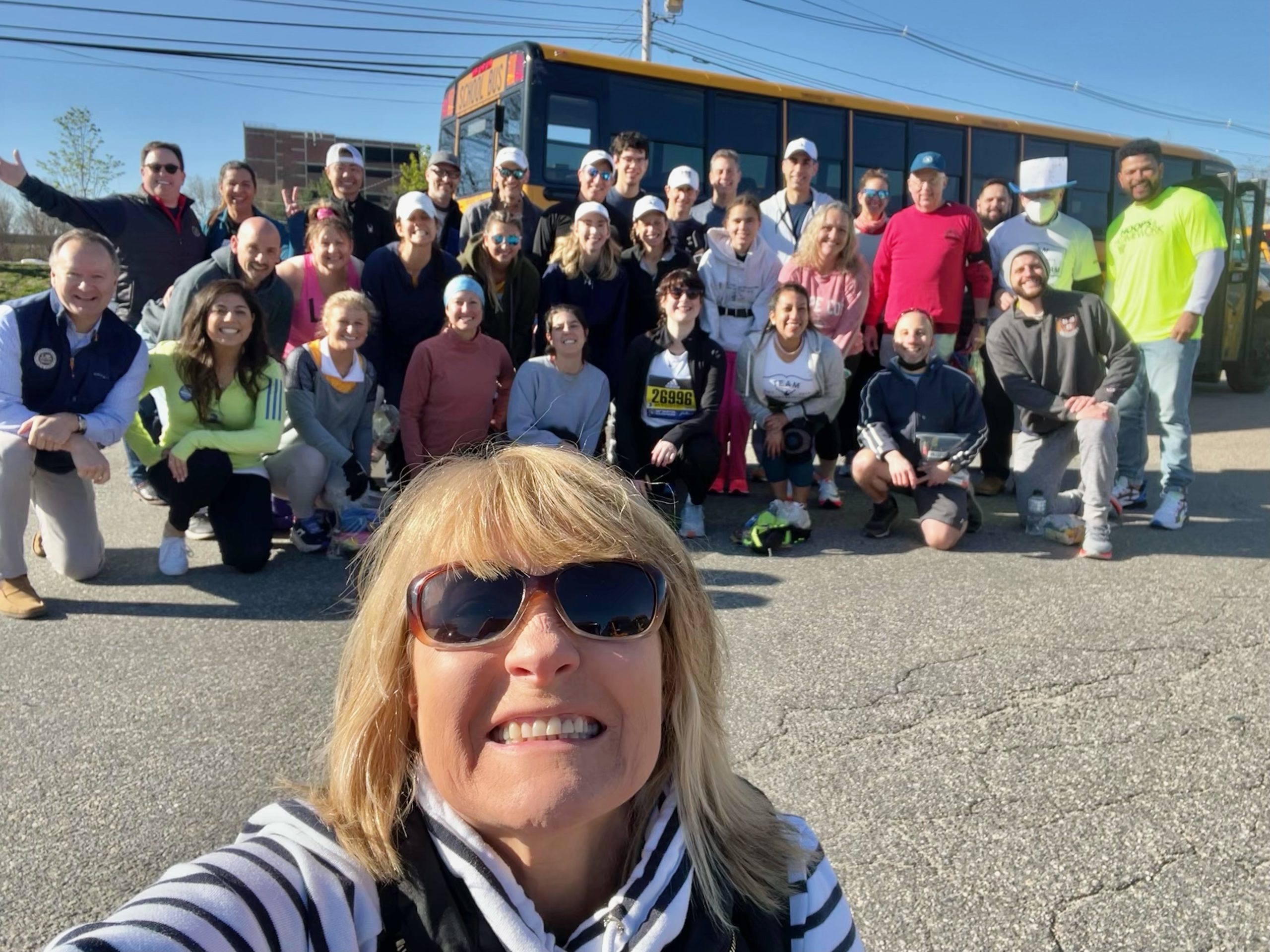 Councilors & School Committee Chair Wish Team Framingham 2022 Well As