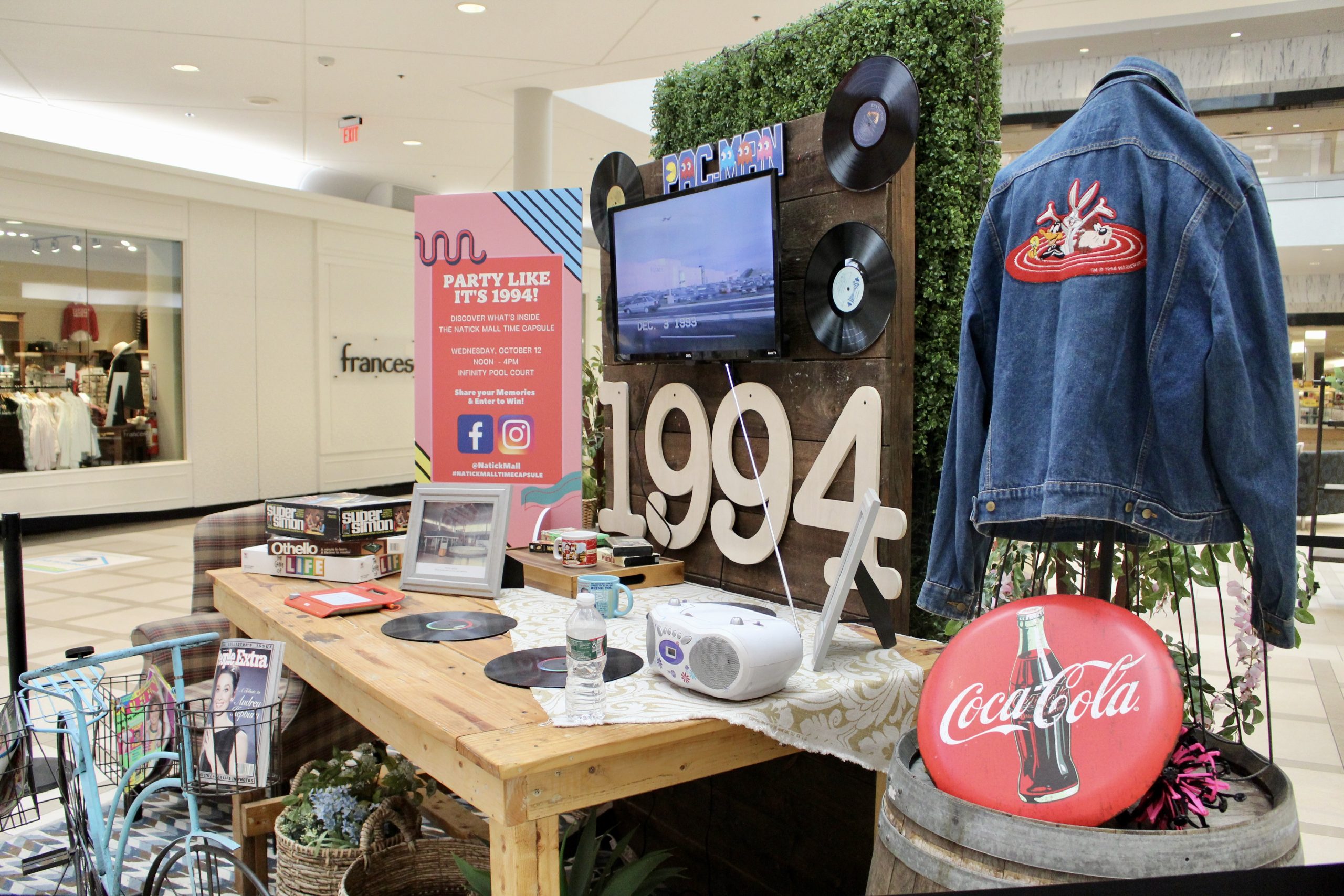 Natick Mall To Reveal 25th Anniversary Time Capsule Contents