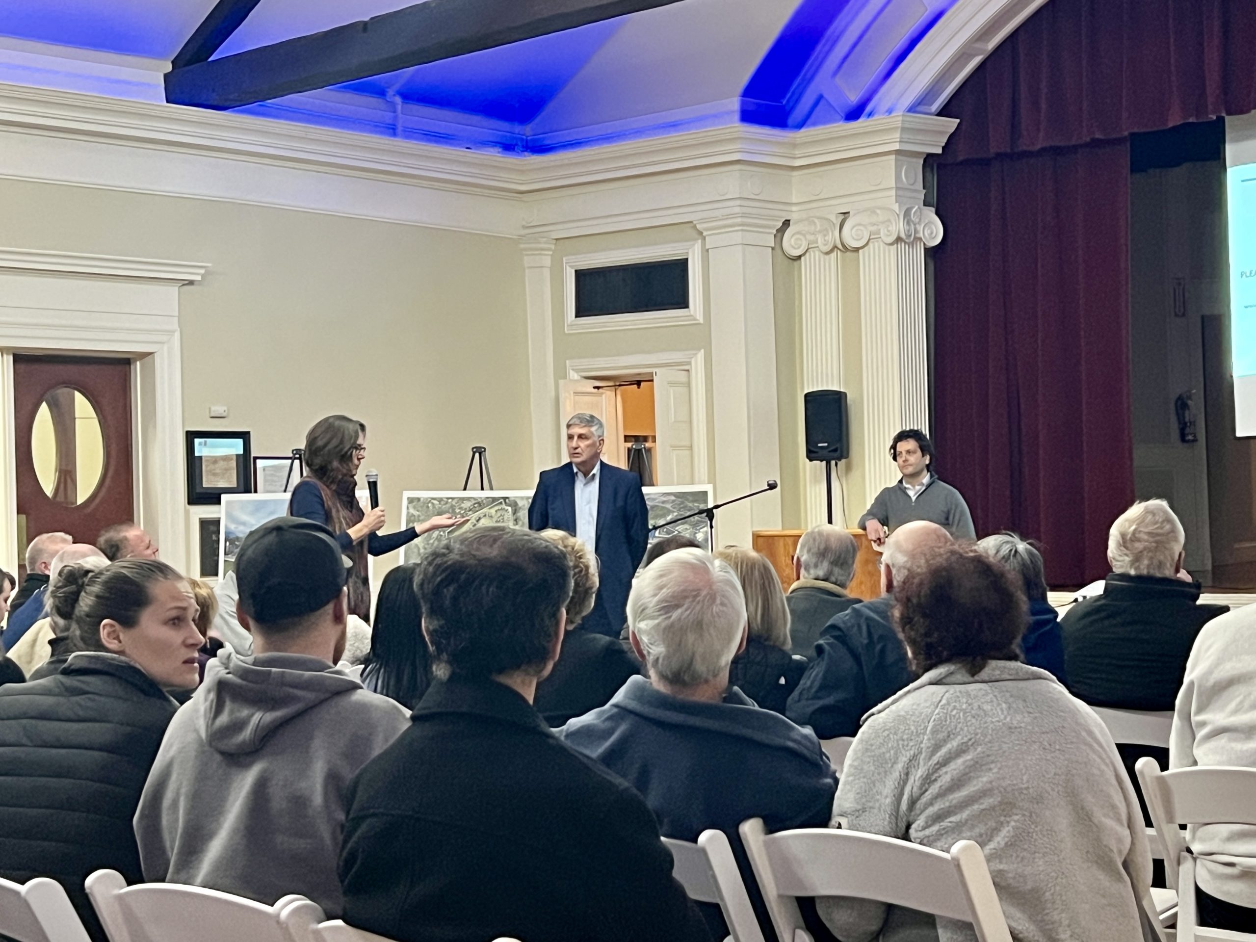 Photo of the Day Developers Hold Meeting on Nobscot ReZoning