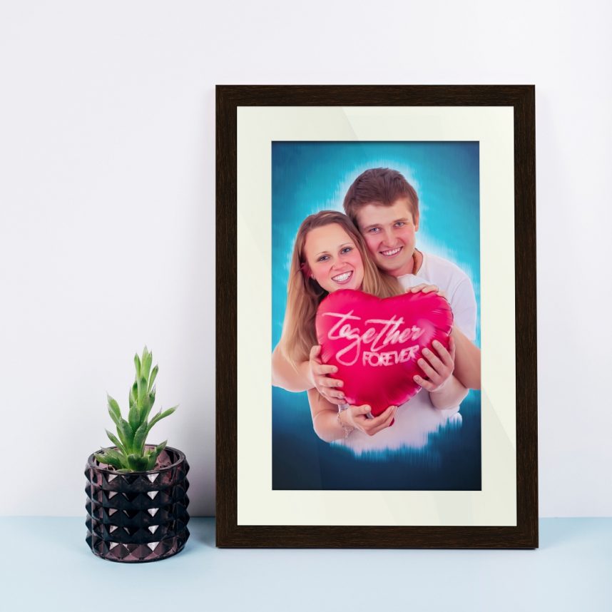 oil painting photo frame ,Digital painting photo frame ,Framed oil
