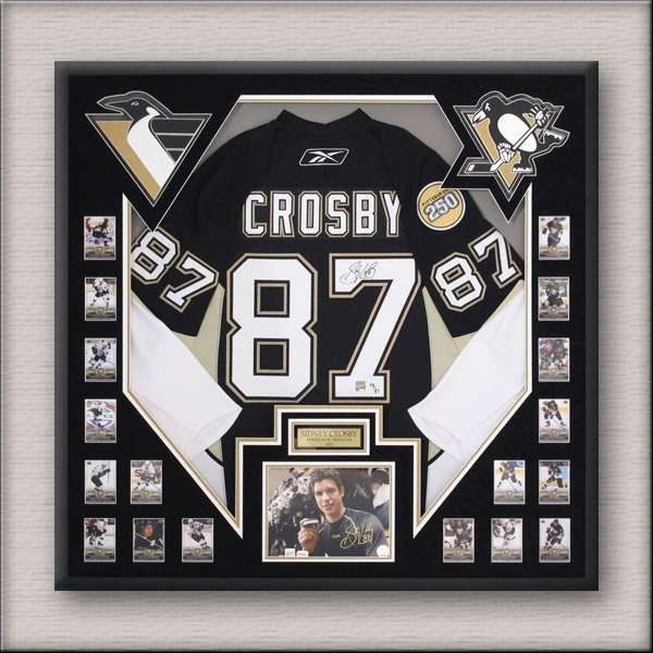 Crosby Hockey Memorabilia Framing The Framing Nook