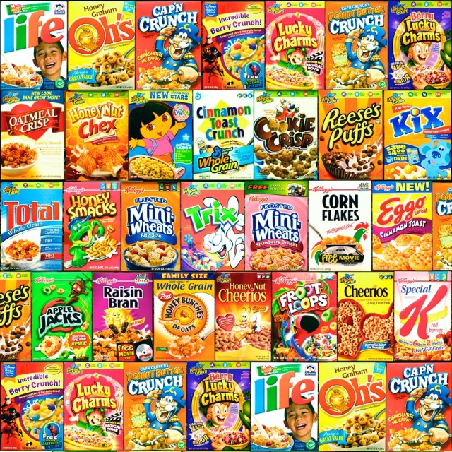 Pictures Of Cereal Boxes
