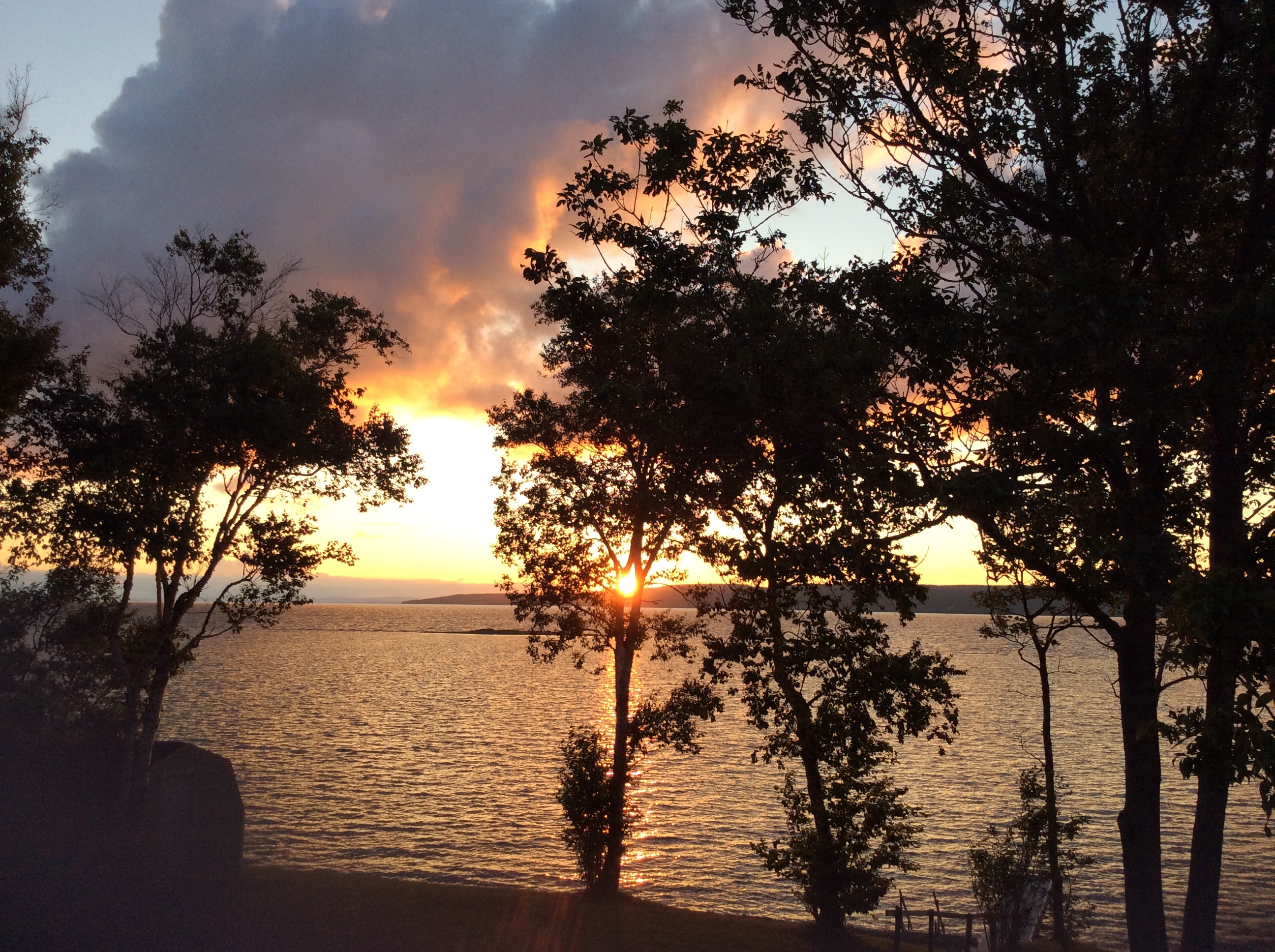 Sunset, Bras d’Or Lake Chasing Serenity with a Lens
