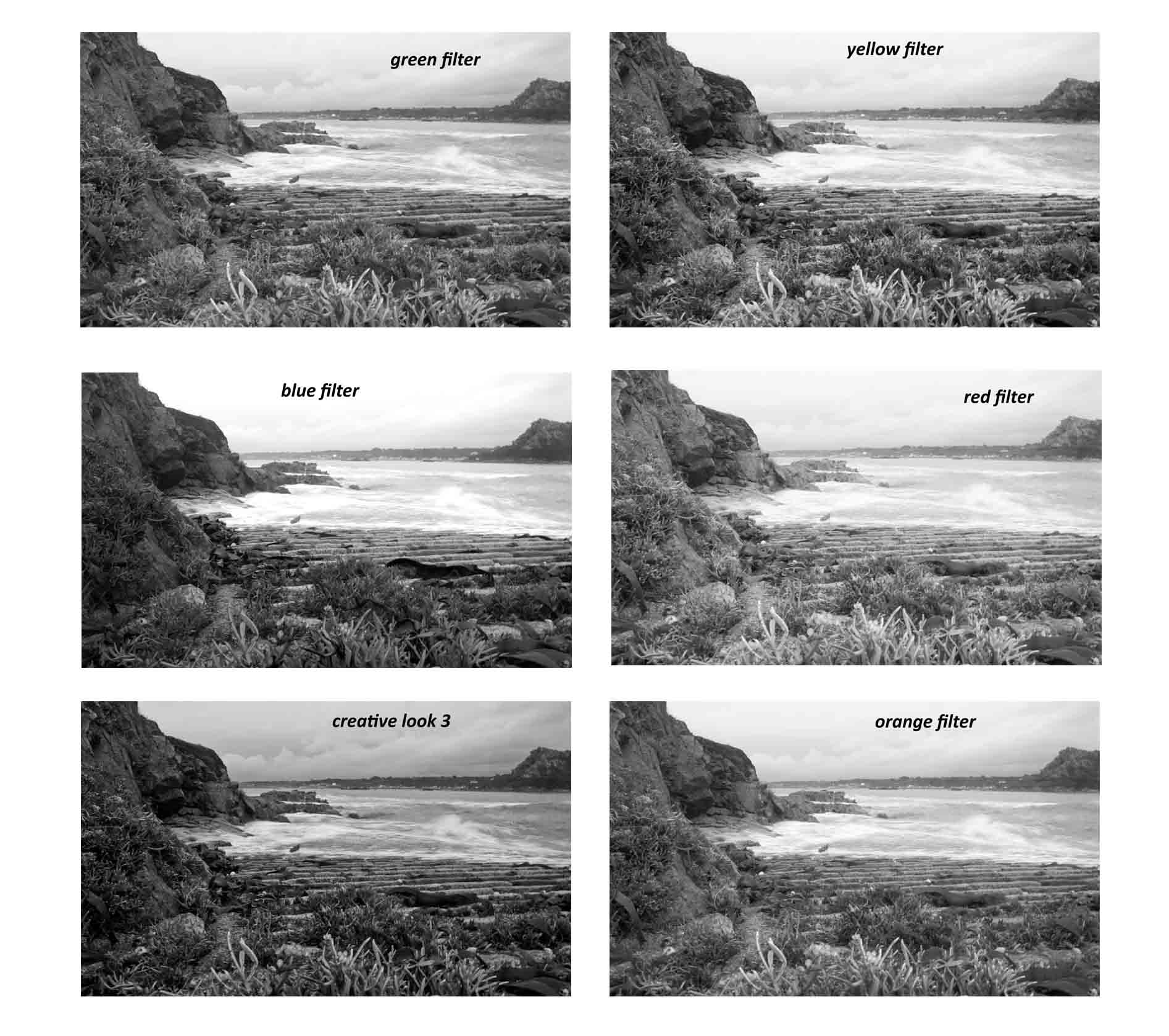 Project 40 Coloured Filters with Black & White Film francessmithlandscapes