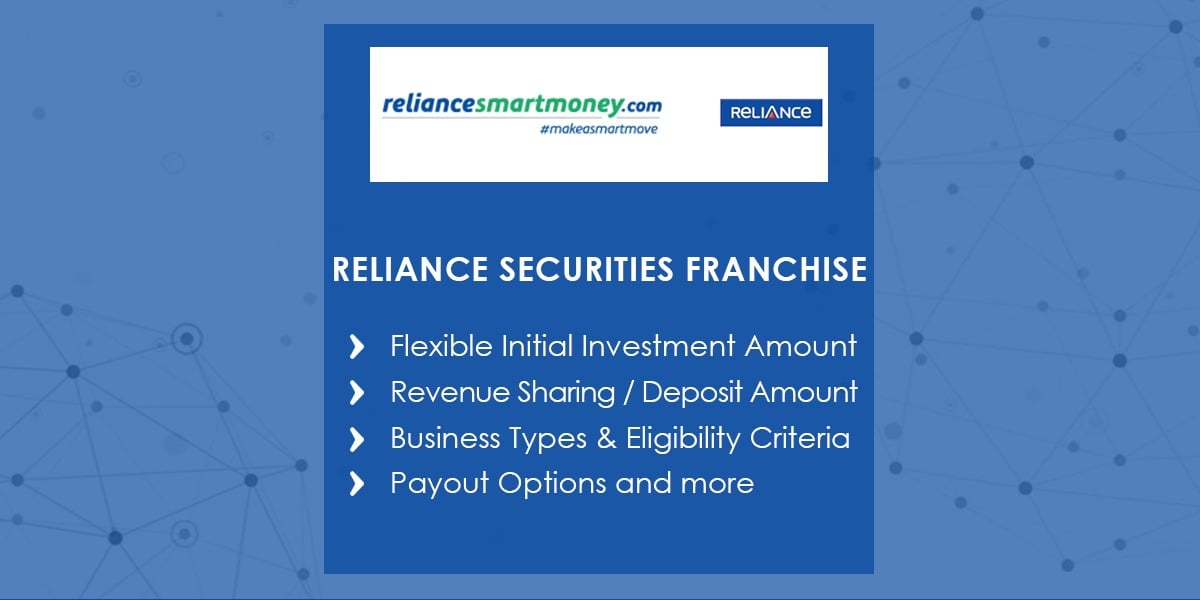 Reliance Smart Money Franchise or Sub Broker Start