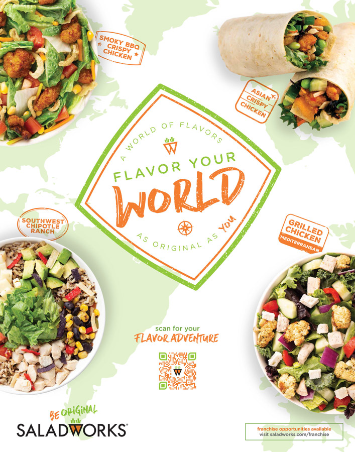 Saladworks has 'Revolutionized' the Salad Experience! Franchise