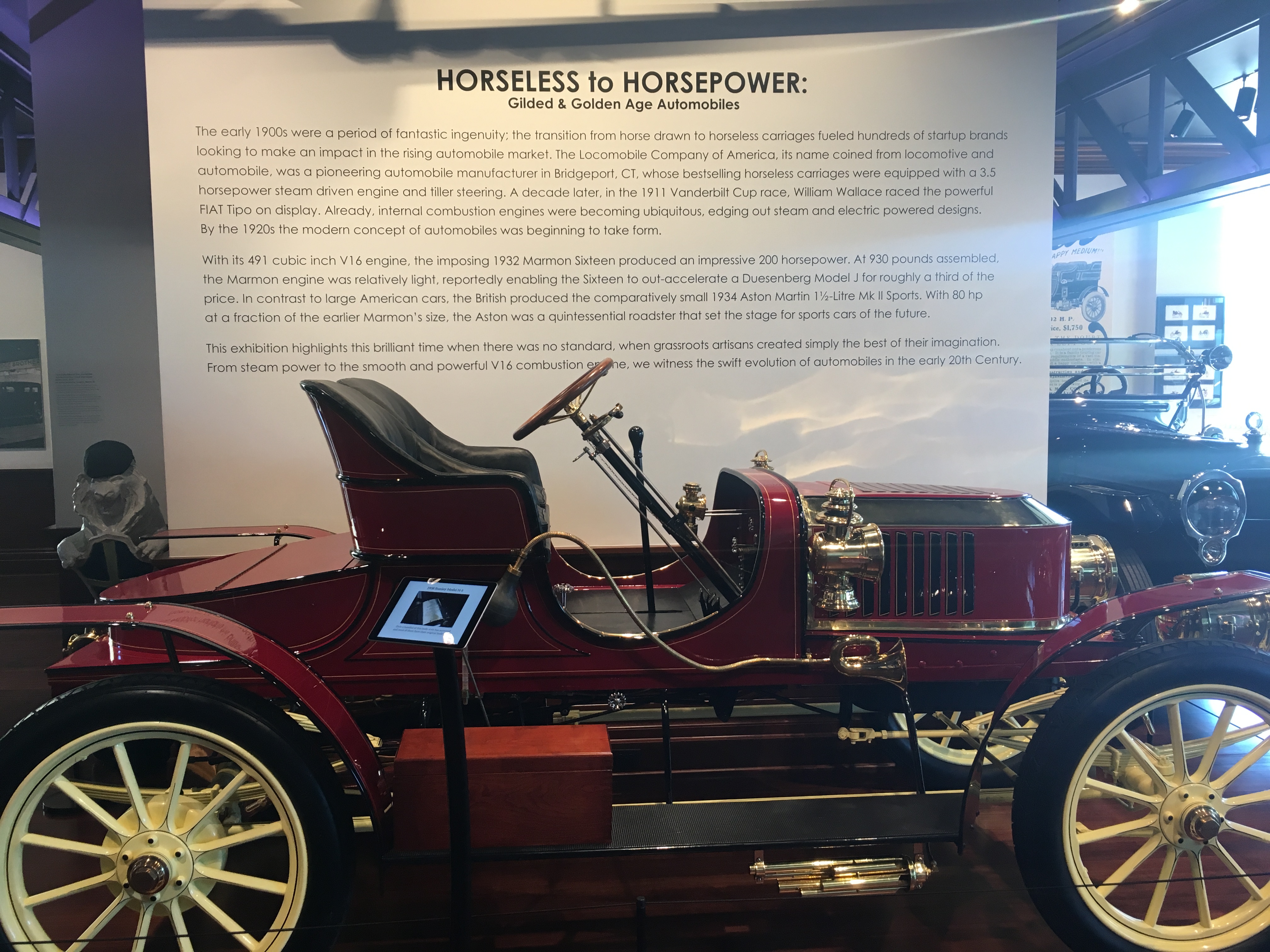 Audrain Automobile Museum Rhode Island Francisca Claret