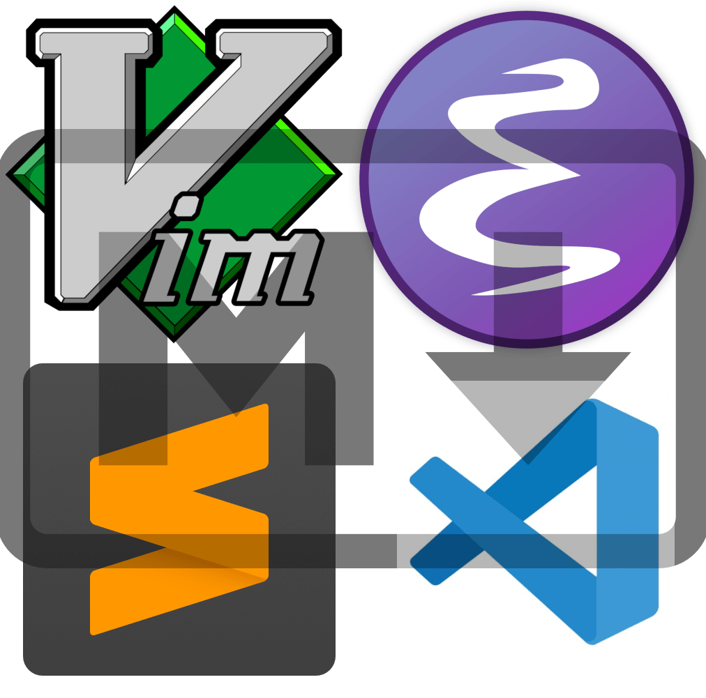 Markdown with Vim, Emacs, Sublime Text 4 and Visual Studio Code FP Site