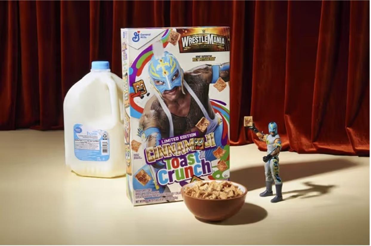 Cinnamon Toast Crunch and Wrestlemania Join Forces