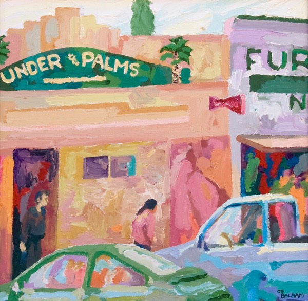 Under the Palms 16" x 16" Frank Balaam Fine Art NTA