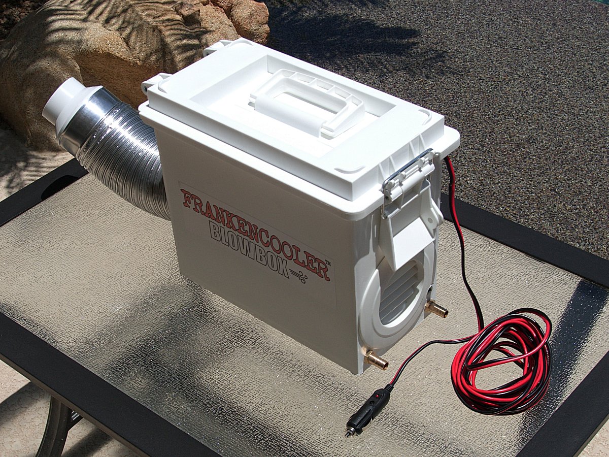 Blowbox Component Package (White Tall Box) Frankencooler Ice Chest