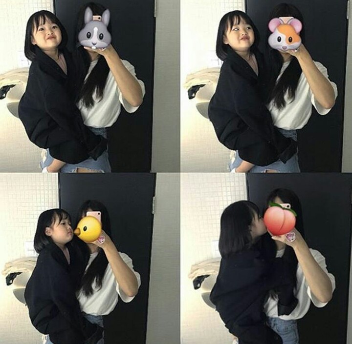 Anak Kecil Korea yang dijadikan stiker di WhatsApp