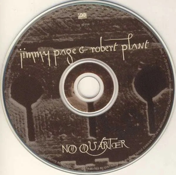 CD Jimmy Page & Robert Plant (from Led Zeppelin) No Quarter Unledded