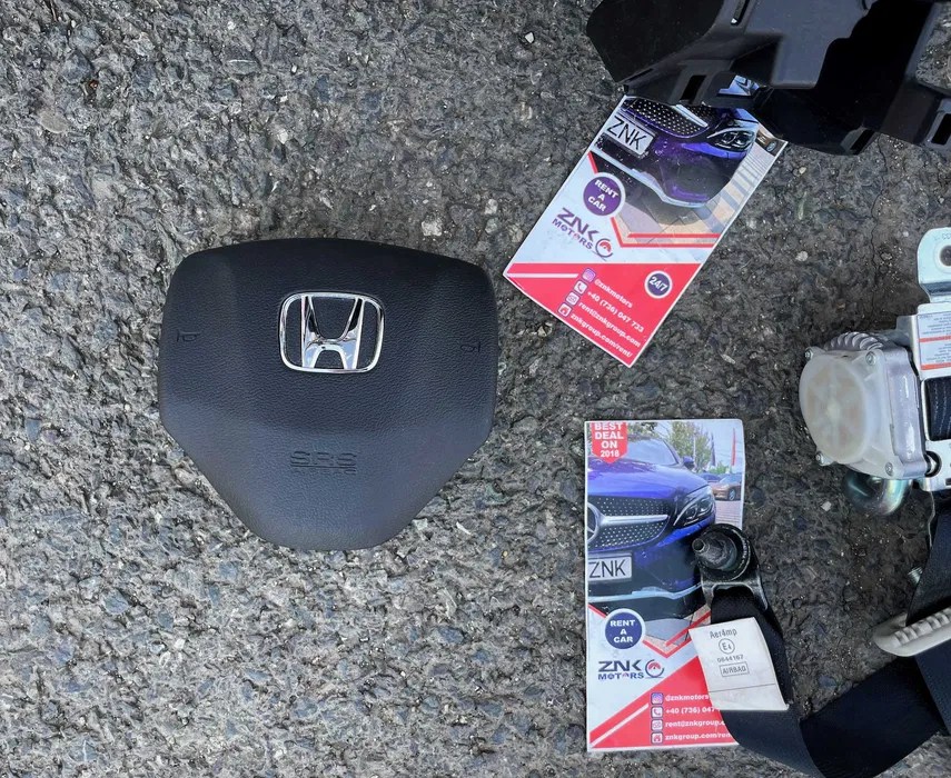Honda HRV kit airbag volan pasager set centuri / cortine / genunchi