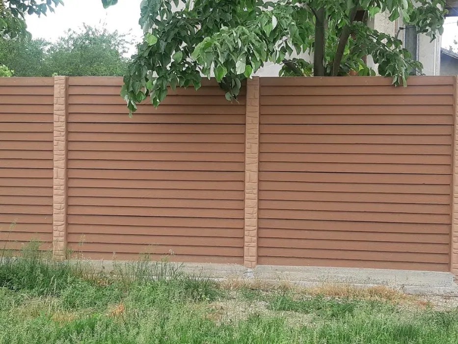 Gard prefabricat placi din beton armat Dambovita