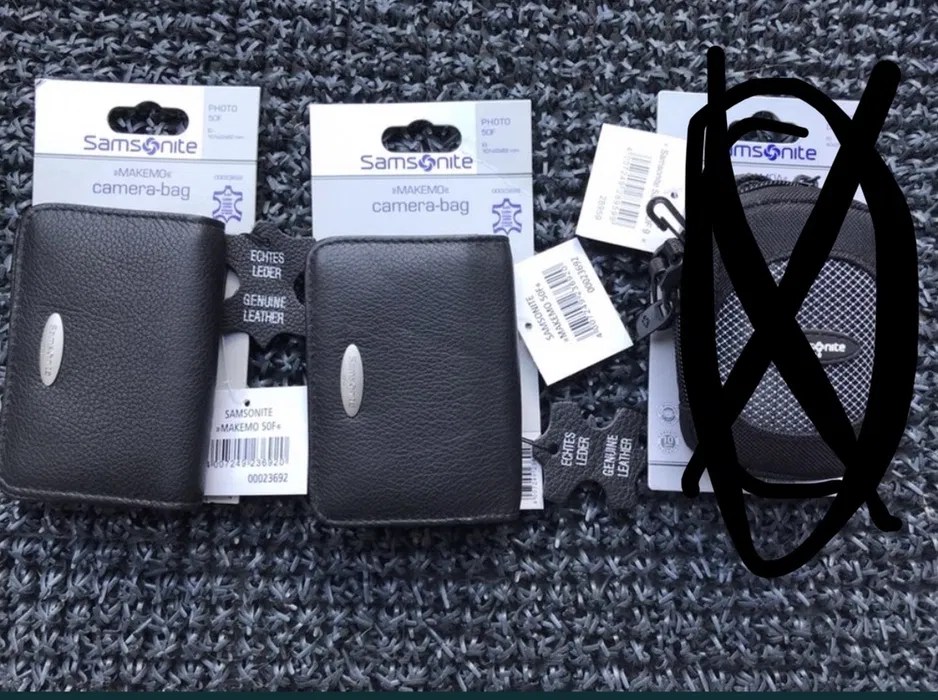 Samsonite camera Bag/ husa aparat foto noi pret pt 2 buc. Remetea • OLX.ro