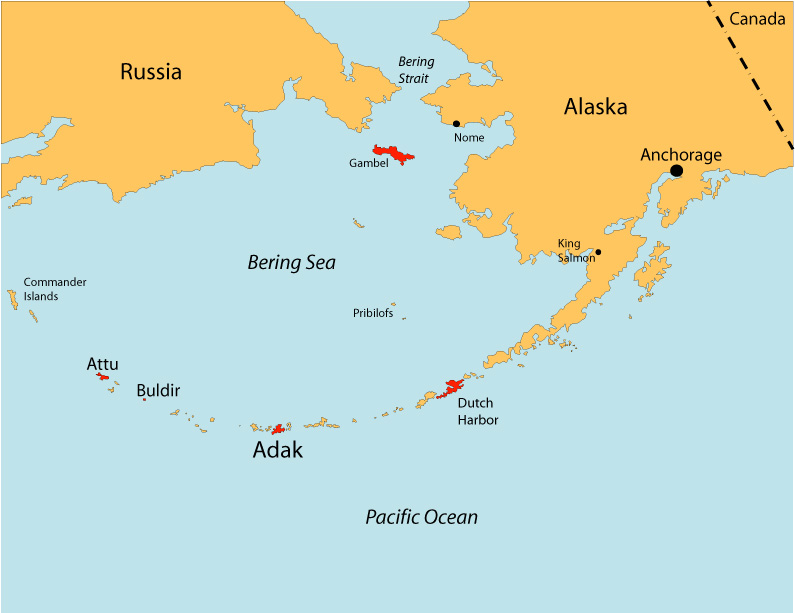 Adak Maps