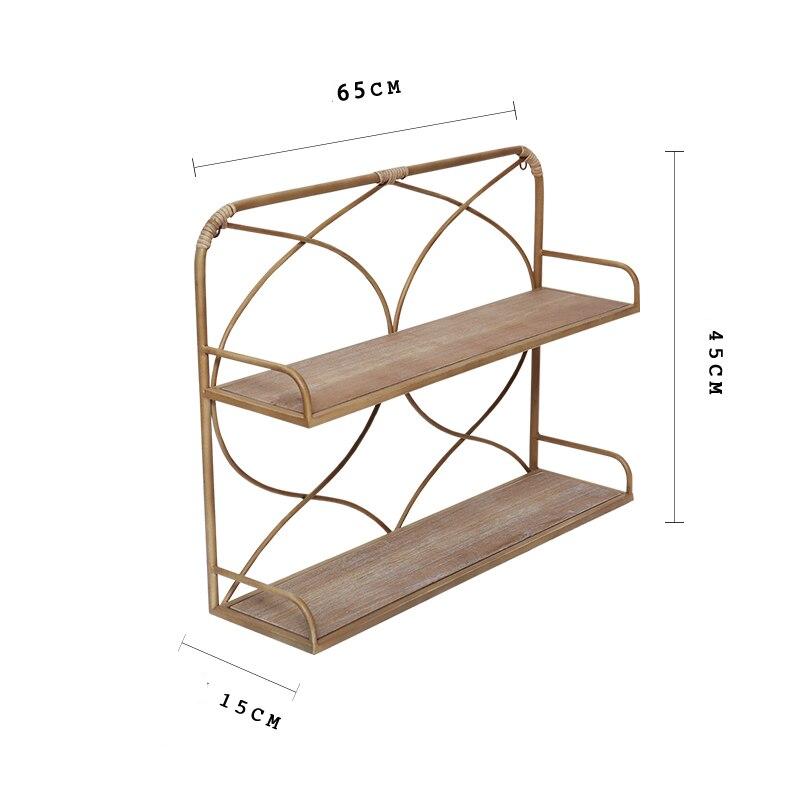 DoubleLayer Rattan Kitchen Rack Shelf Franklin Hobart