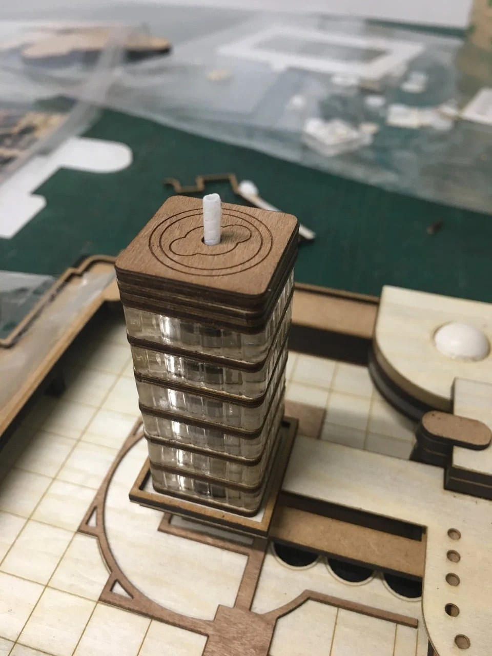 Miniature Models of Iconic Frank Lloyd Wright Landmarks - Frank Lloyd