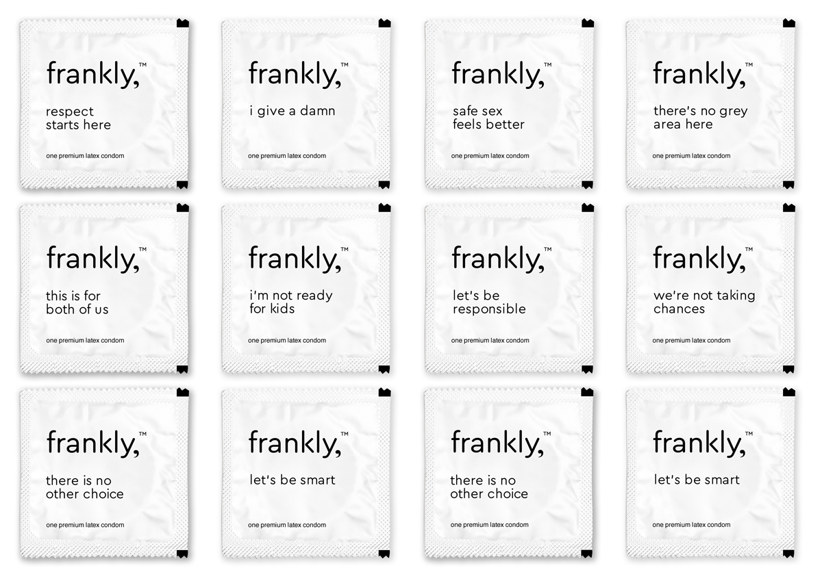 frankly, a case of condoms