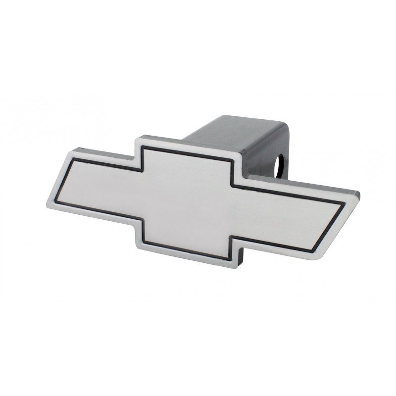 Aluminum inchChevy inch Logo Hitch Cover 77002