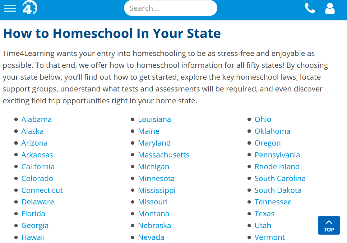 Homeschool Laws & Other Info by State