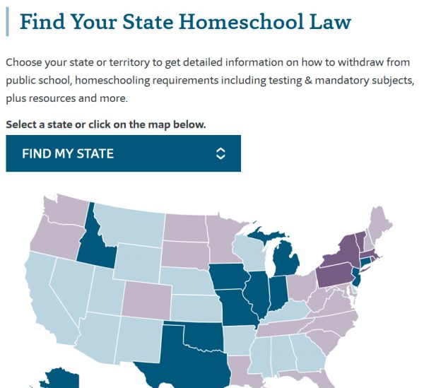 Homeschool Laws by State