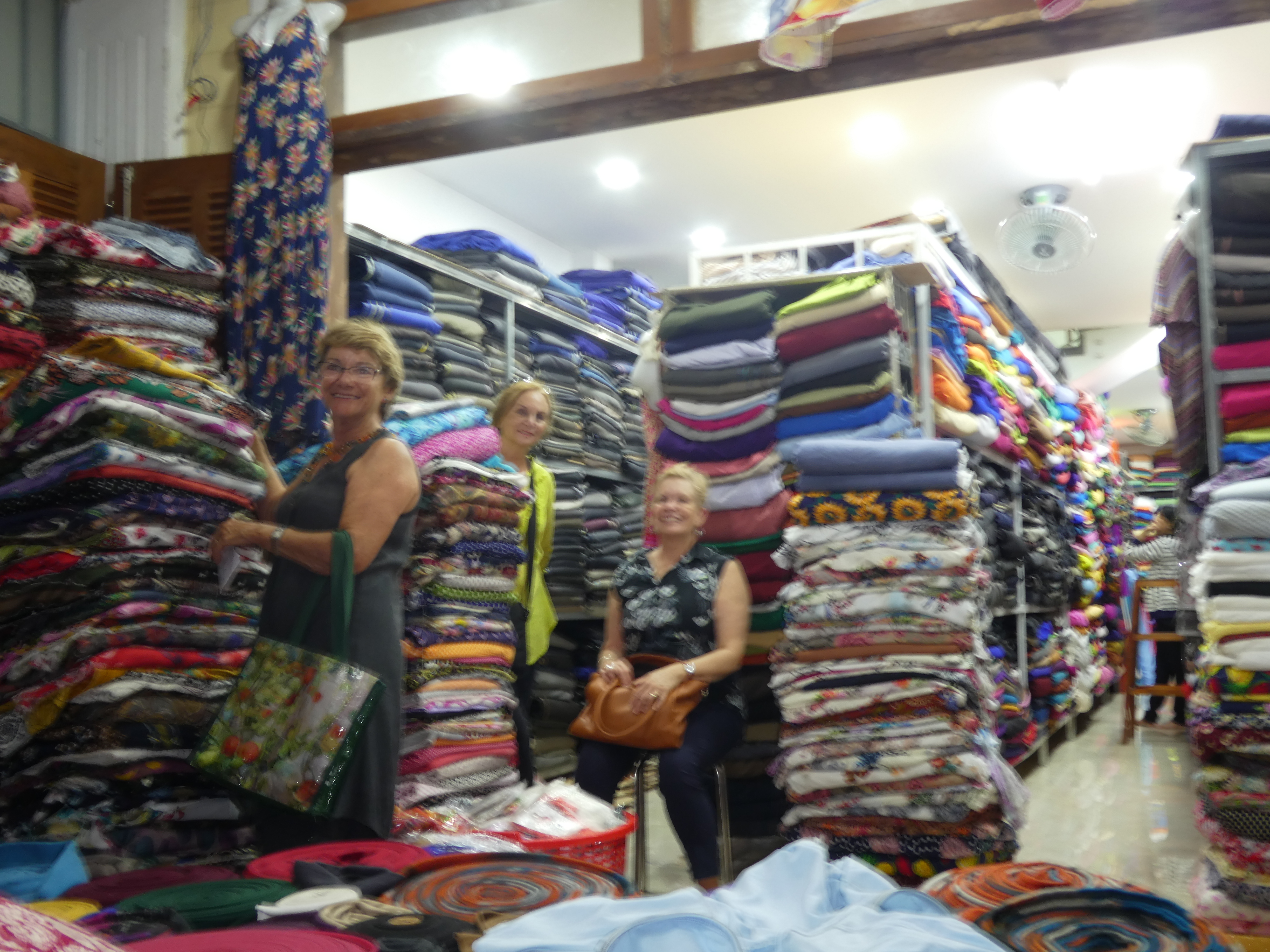 Fabric frenzy frans travel tales