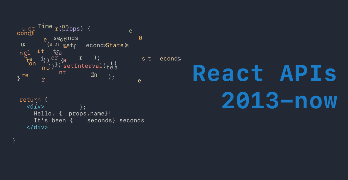 React API evolution / frantic.im