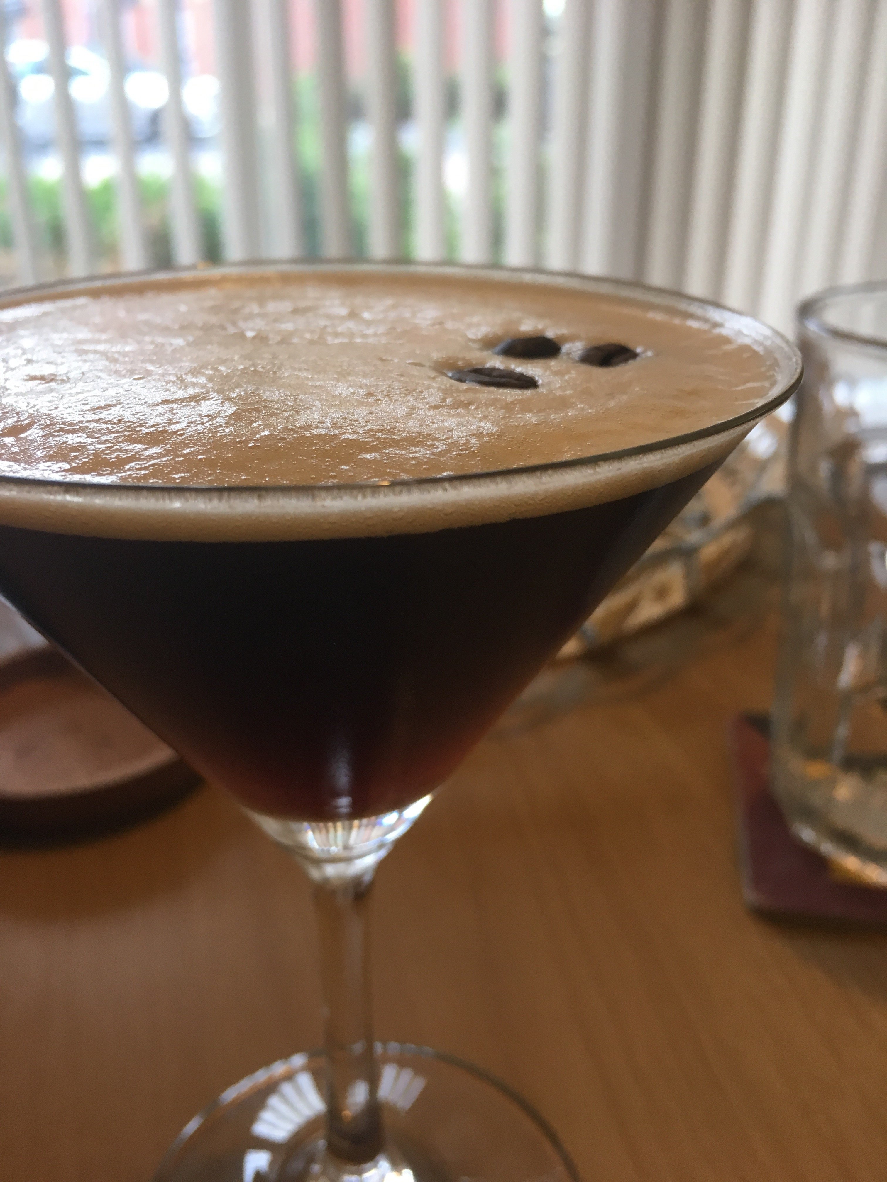 Iced shaken espresso, with Ron Miel Franz Drinks