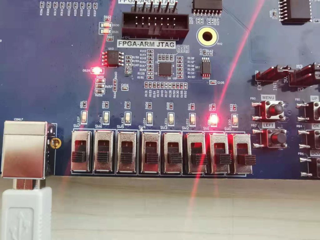 zynq xc7z030 board use Vivado to establish a new project, call the