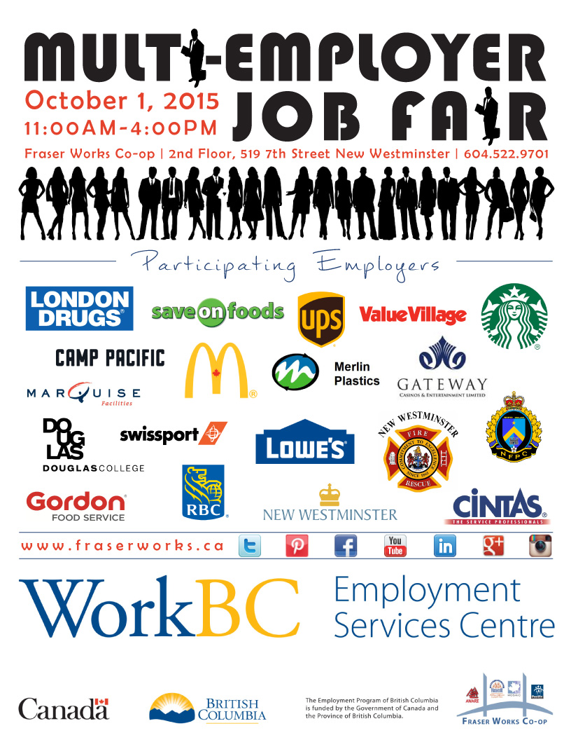 MultiEmployer Job Fair Oct 2015 Fraser Works Coop