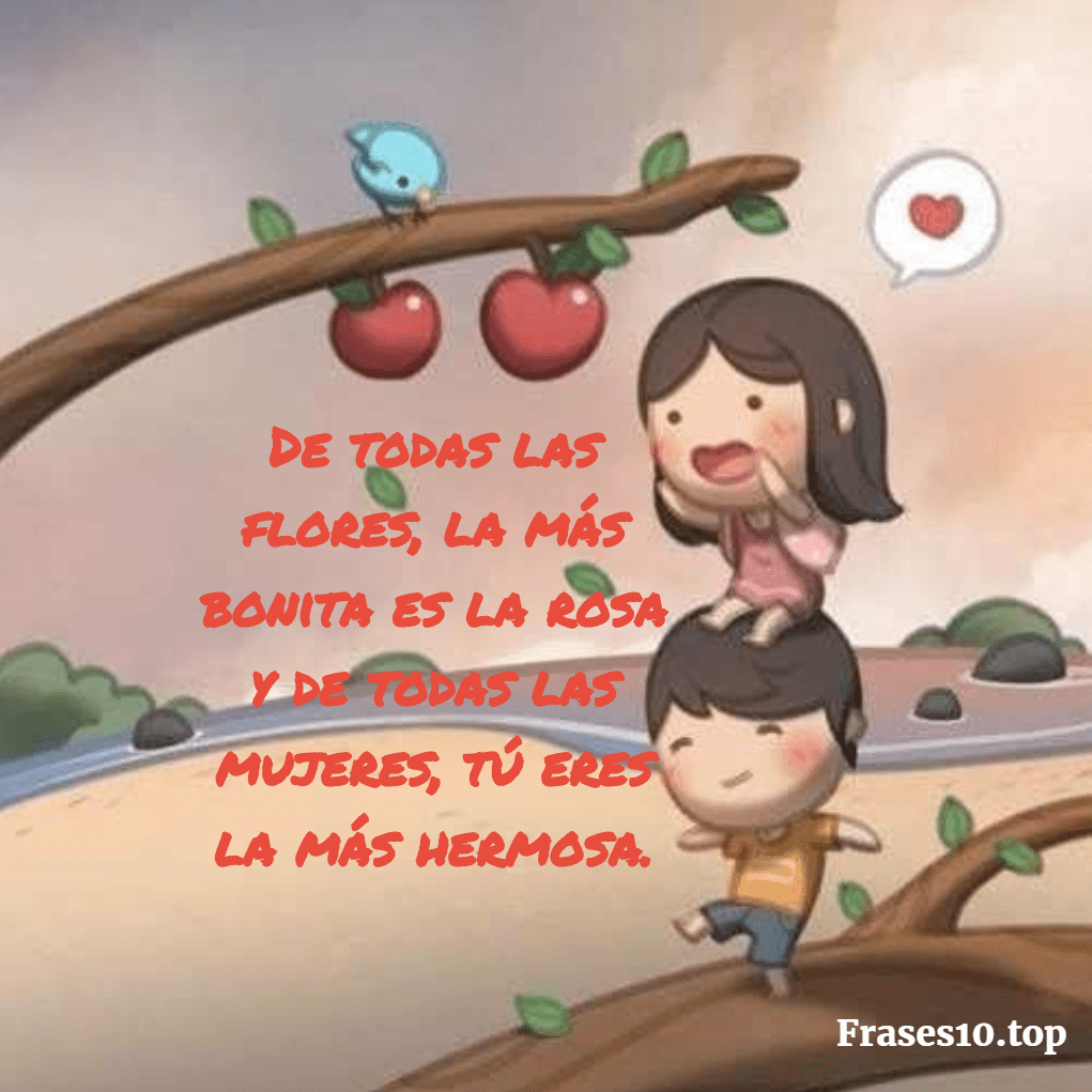 Piropos de AMOR cortos, BONITOS y románticos